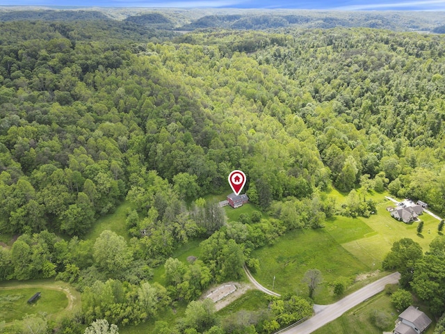 7485 Sugar Grove Rd SE, Sugar Grove, OH 43155 - drone / aerial view of a heavily wooded area
