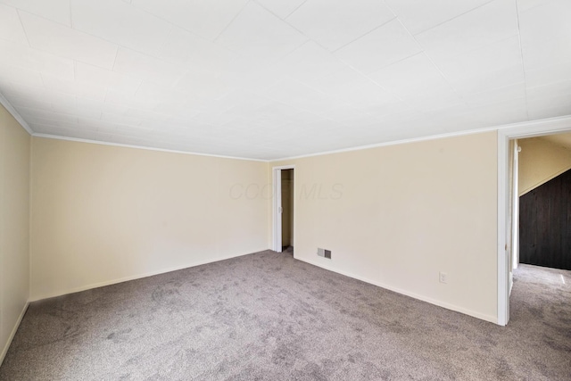 482 E Farming St, Marion, OH 43302 - carpeted empty room featuring baseboards and ornamental molding