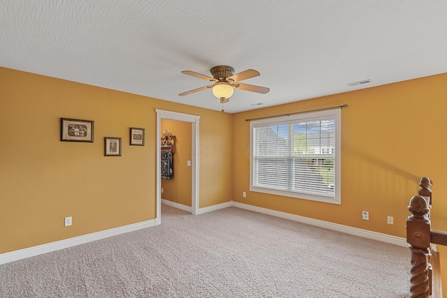 161 Calumet Ct, Ostrander, OH 43061 - carpeted spare room featuring a ceiling fan and baseboards