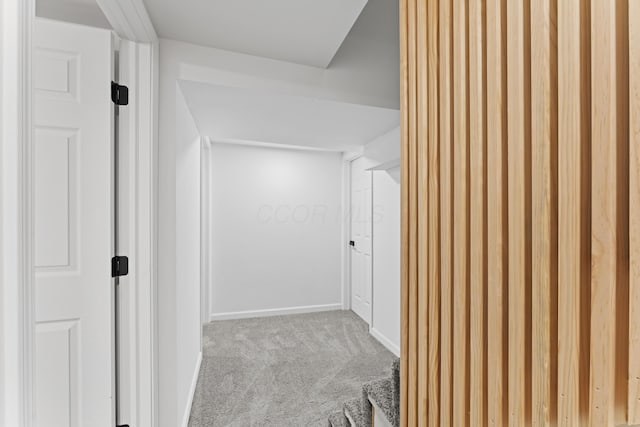 3129 Mcguffey Rd, Columbus, OH 43224 - hallway featuring carpet flooring and baseboards
