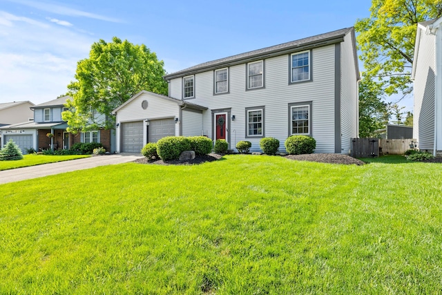 1997 Sutter Pkwy, Dublin, OH 43016 - view of front facade featuring an attached garage and concrete driveway