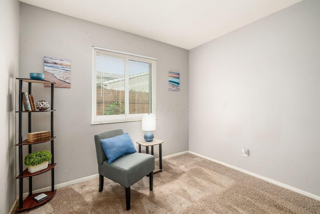 4419 Trindel Way, Columbus, OH 43231 - sitting room with baseboards and carpet