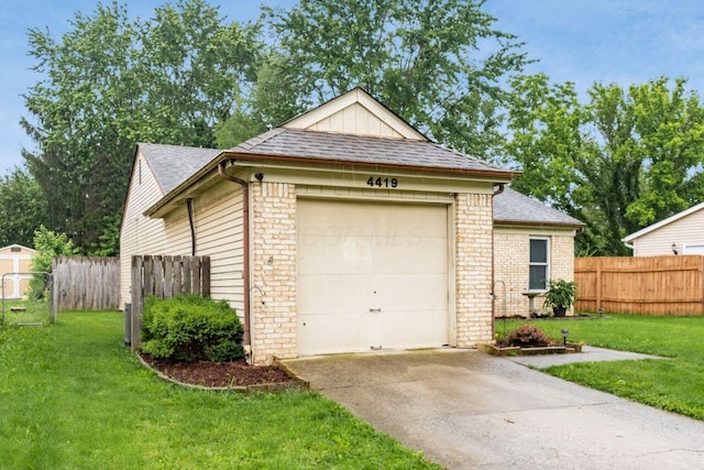 4419 Trindel Way, Columbus, OH 43231 - garage with concrete driveway