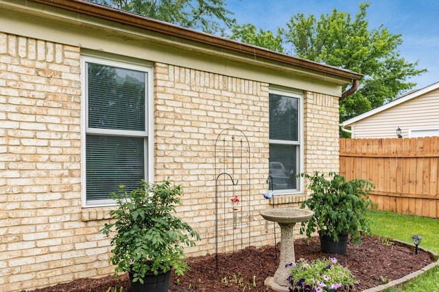 4419 Trindel Way, Columbus, OH 43231 - view of side of home featuring brick siding