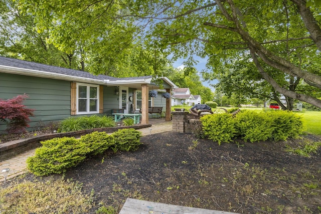 21171 River Rd, Circleville, OH 43113 - view of front of home with covered porch