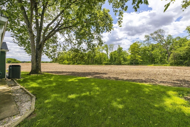 21171 River Rd, Circleville, OH 43113 - view of grassy yard featuring cooling unit