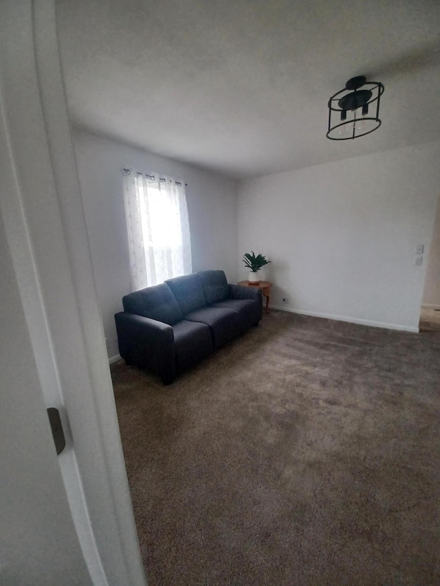 4891 Marion Mount Gilead Rd, Caledonia, OH 43314 - living area with carpet floors and baseboards