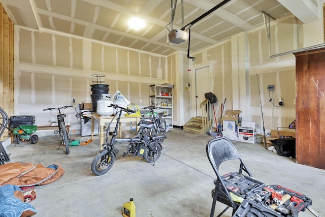 7142 Duke Dr, Canal Winchester, OH 43110 - garage featuring a garage door opener