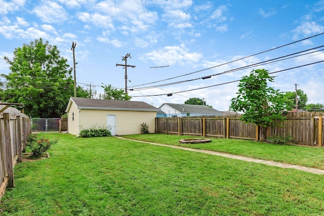 471 Southwood Ave, Columbus, OH 43207 - view of yard featuring an outdoor structure