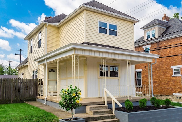 471 Southwood Ave, Columbus, OH 43207 - view of front facade with a porch