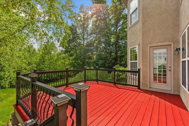 3144 Abbey Knoll Dr, Lewis Center, OH 43035 - view of deck