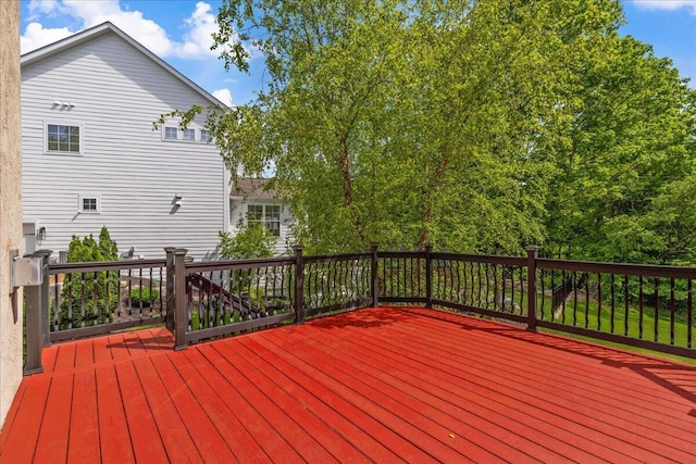 3144 Abbey Knoll Dr, Lewis Center, OH 43035 - view of deck