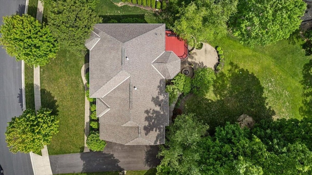 3144 Abbey Knoll Dr, Lewis Center, OH 43035 - view from above of property