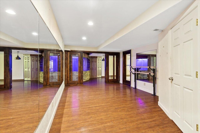 3144 Abbey Knoll Dr, Lewis Center, OH 43035 - interior space featuring wood finished floors and recessed lighting