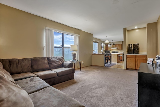 6792 Makady Rd, Canal Winchester, OH 43110 - living area featuring light colored carpet