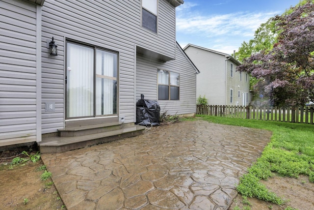 6792 Makady Rd, Canal Winchester, OH 43110 - view of patio / terrace with entry steps and a grill