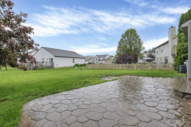 6792 Makady Rd, Canal Winchester, OH 43110 - view of patio with central AC unit and a residential view