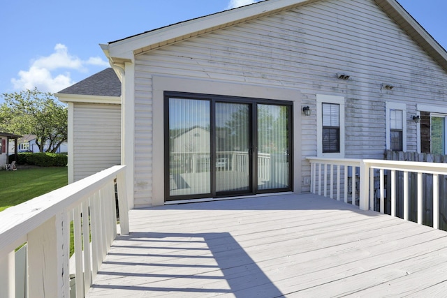 1722 Rock Creek Dr, Grove City, OH 43123 - view of wooden terrace