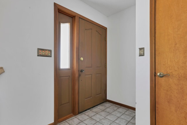 3171 Orders Rd, Grove City, OH 43123 - foyer with baseboards and light tile patterned floors