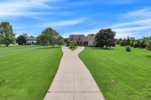 3171 Orders Rd, Grove City, OH 43123 - view of front of house featuring a front lawn and stone siding
