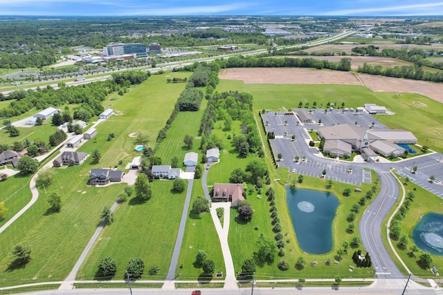 3171 Orders Rd, Grove City, OH 43123 - aerial view of property's location with a large body of water