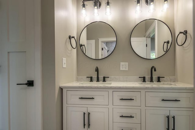21650 Lake Rd, Glouster, OH 45732 - bathroom featuring double vanity