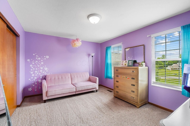 401 Warrenpoint Ln, Pataskala, OH 43062 - bedroom featuring carpet floors, baseboards, and a closet