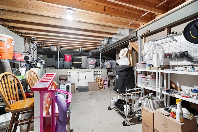 401 Warrenpoint Ln, Pataskala, OH 43062 - view of unfinished below grade area