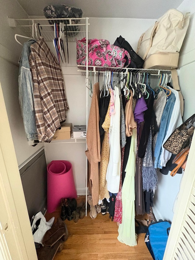 2010 S Main St, Findlay, OH 45840 - spacious closet with wood finished floors