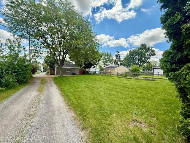 2010 S Main St, Findlay, OH 45840 - view of yard with driveway