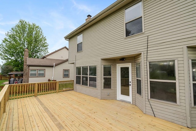 6377 Dietz Dr, Canal Winchester, OH 43110 - view of wooden terrace