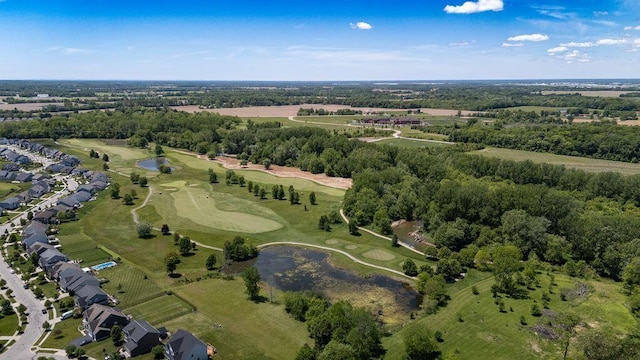 6377 Dietz Dr, Canal Winchester, OH 43110 - aerial view of property's location featuring a golf club and a large body of water