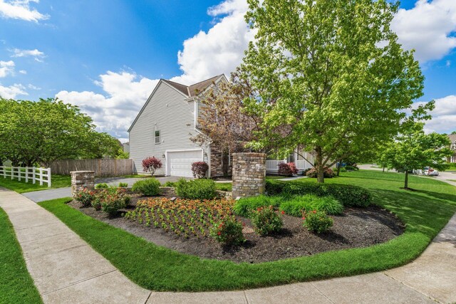 6458 Tallman Ct, Canal Winchester, OH 43110 - view of property exterior featuring an attached garage