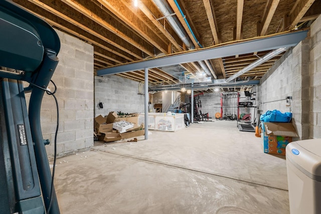 6458 Tallman Ct, Canal Winchester, OH 43110 - view of unfinished basement