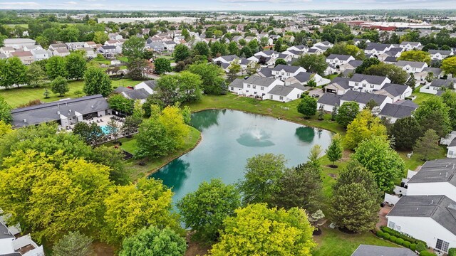 1994 Hoadley Dr Unit 7C, Columbus, OH 43228 - aerial view of residential area featuring a large body of water