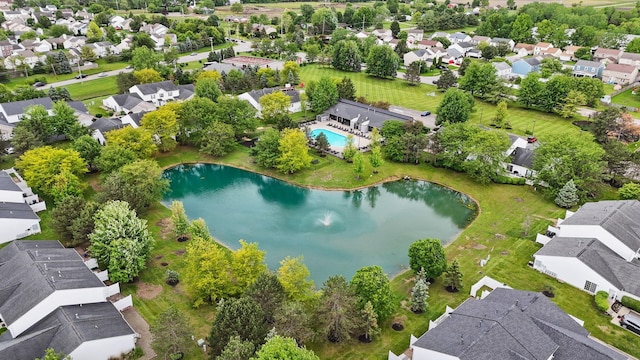 1994 Hoadley Dr Unit 7C, Columbus, OH 43228 - aerial perspective of suburban area featuring a nearby body of water