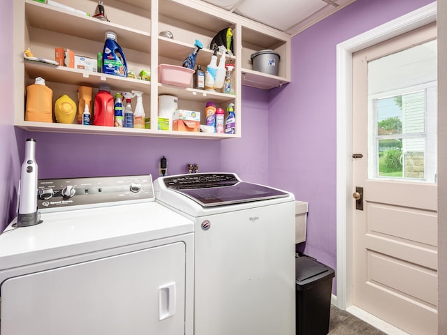 154 Montgomery Blvd, New Concord, OH 43762 - washroom featuring washer and clothes dryer