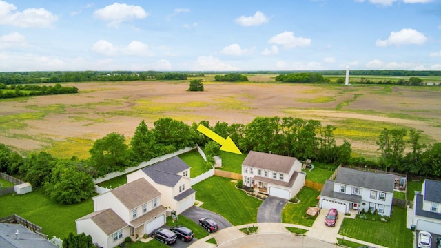 2535 Linbaugh Rd, Grove City, OH 43123 - overview of rural landscape featuring nearby suburban area