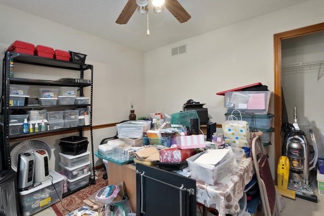 7415 Sand Spurrey Ct, Westerville, OH 43082 - storage with ceiling fan