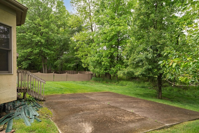 7415 Sand Spurrey Ct, Westerville, OH 43082 - view of yard with a patio area