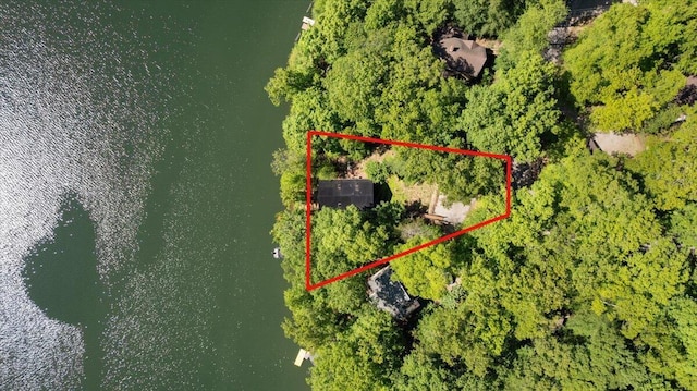 653 Natchez Ln, Sugar Grove, OH 43155 - view of property location with a nearby body of water and property parcel outlined