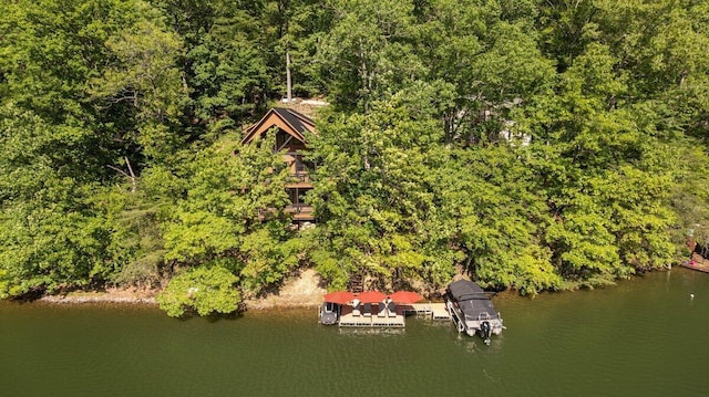 653 Natchez Ln, Sugar Grove, OH 43155 - drone / aerial view of a nearby body of water