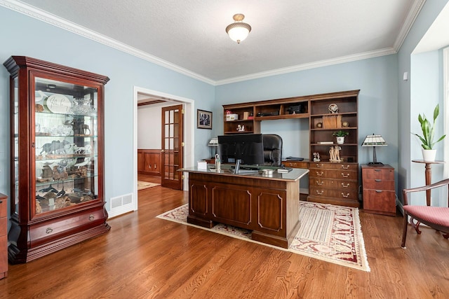 5360 Smothers Rd, Westerville, OH 43081 - office featuring wood finished floors and ornamental molding