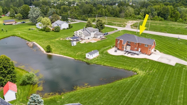 5360 Smothers Rd, Westerville, OH 43081 - view from above of property with a large body of water