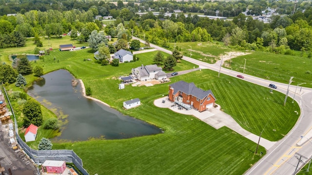 5360 Smothers Rd, Westerville, OH 43081 - aerial view of a large body of water and a tree filled landscape