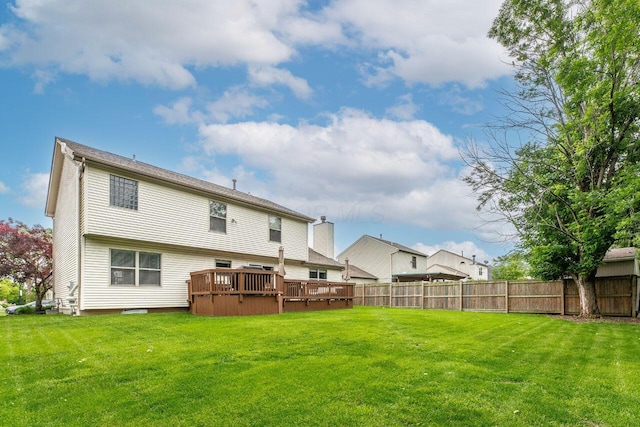 2643 Westrock Dr, Hilliard, OH 43026 - back of house with a deck