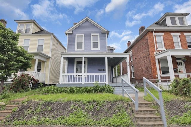 358 Saint Clair Ave, Columbus, OH 43203 - view of front of home featuring a porch