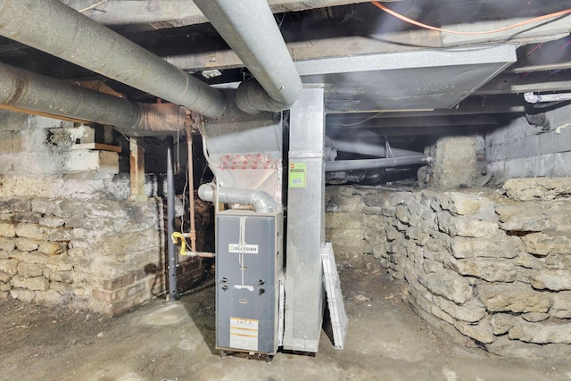 358 Saint Clair Ave, Columbus, OH 43203 - utility room with heating unit