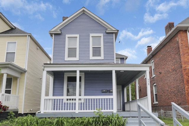 358 Saint Clair Ave, Columbus, OH 43203 - view of front of property featuring a porch