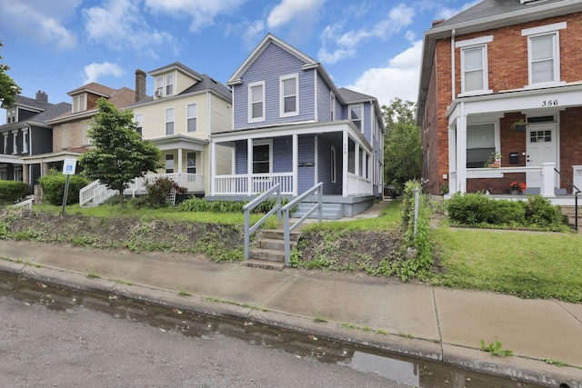 358 Saint Clair Ave, Columbus, OH 43203 - view of front of property featuring a porch